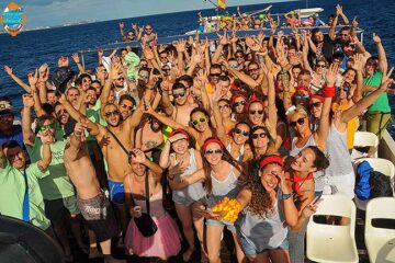 erasmus tarragona boat party